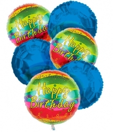 Bouquets de ballons Joyeux Anniversaire (6) 