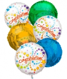Bouquet de Ballons de Félicitations (6)