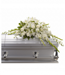 Mémoire généreux gerbe de cercueil