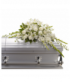 Bountiful Memories Casket Spray