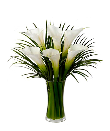 Bouquet de lis calla