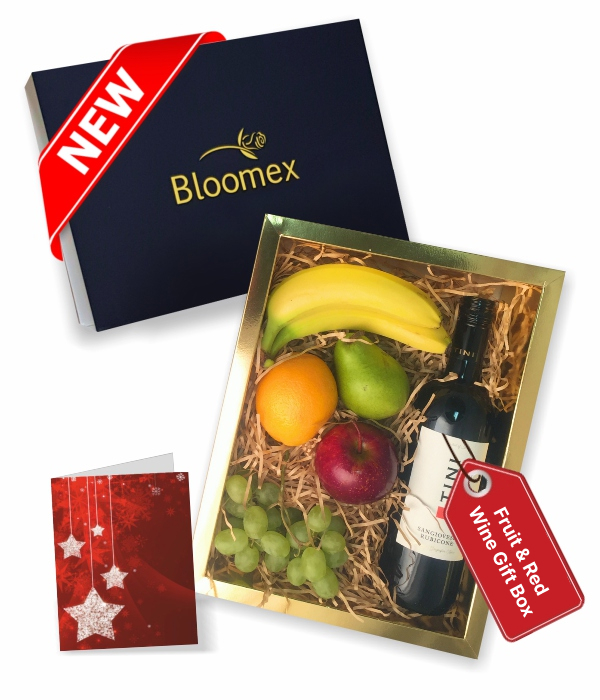 Fruit & Red Wine Gift Box